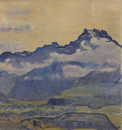 Dents-du-Midi - Ferdinand Hodler